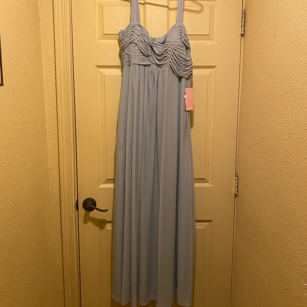 Sage Green Birdy Gray bridesmaid dress